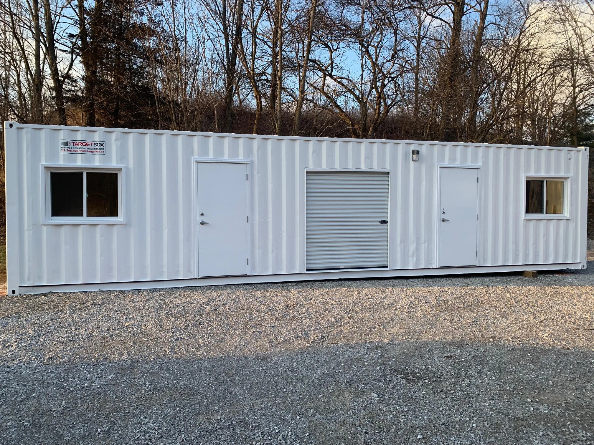40FT Both Side Doors Office Container (Econo Box) - Image 2