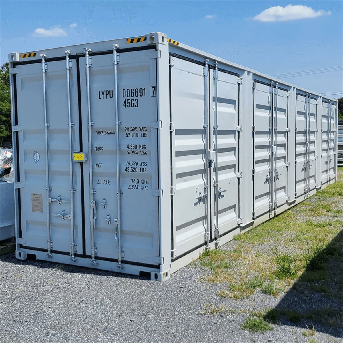 53FT Open Side Door Shipping Container (Used) - Image 4