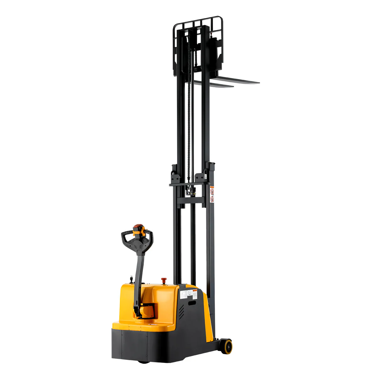 Electric Counterbalance Stacker – 1200 lb Capacity, 118" Lift Height